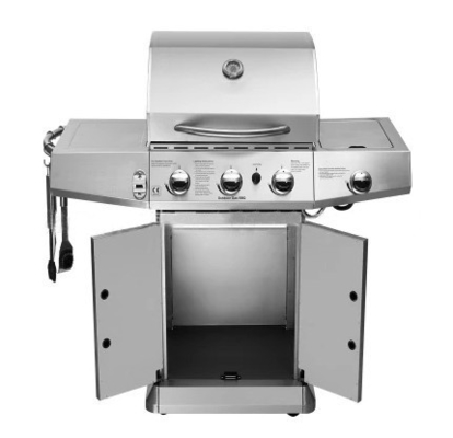 브레이크와 OEM 가스 BBQ 그릴 4 버너 가스 그릴 브레이크