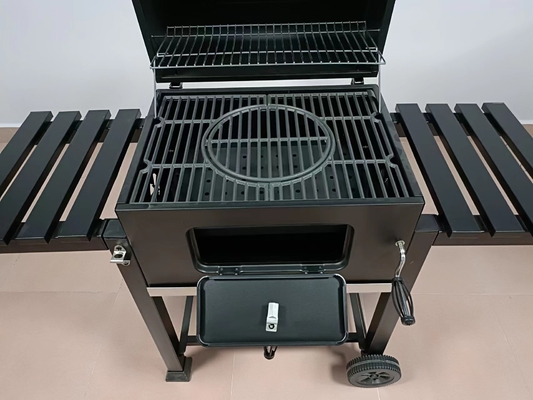 움직일 수 있는 CSA 숯 BBQ 그릴 30kgs 스테인레스 강 나무 그릴