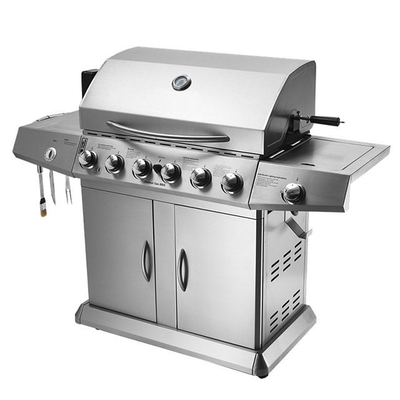 아주 튼튼하 AGA 201ss 가스 BBQ 그릴 650MM 키첸에이드는 Bbq에서 설립되었습니다