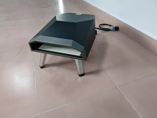 원판피자를 만들기 위한 AGA 12kgs 오터블 가스 피자 오븐 13000btu 야외 가스 렌지