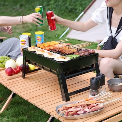야외 야영 숯 BBQ 그릴