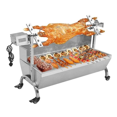 CSA는 갑 로스터와 구운 가스 Bbq 숯 바비큐 양고기 돼지 가스 Bbq를 뿜어냅니다
